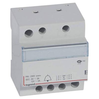  TRANSFO SONNERIE 12/8V 24VA 