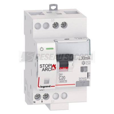  DX3 STOP ARC 1P+N C20 30MA 