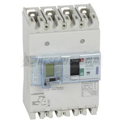  DPX3 160 MT+DIFF 4P 25A 50KA 