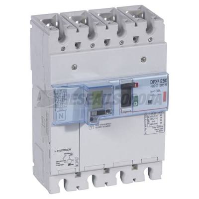  DPX3 250ELE+ DIFF 4P 100A 36KA 