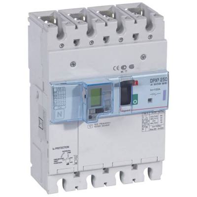  DPX3 250ELE+ DIFF 4P 100A 50KA 