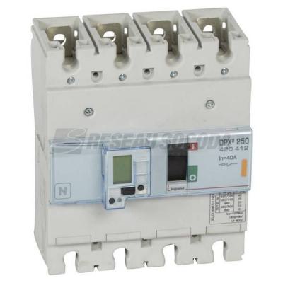  DPX3 250ELE+ MES 4P 40A 25KA 