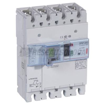  DPX3 250ELE+MES+DIFF 4P 100A 