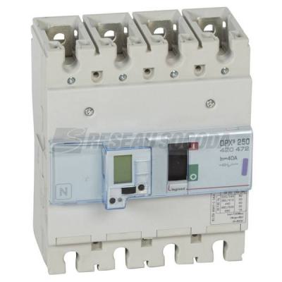  DPX3 250ELE+ MES 4P 40A 50KA 