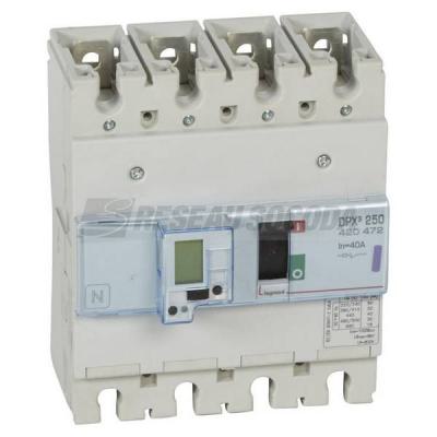  DPX3 250ELE+ MES 4P 40A 50KA 