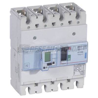  DPX3 250ELE+ MES 4P 100A 70KA 