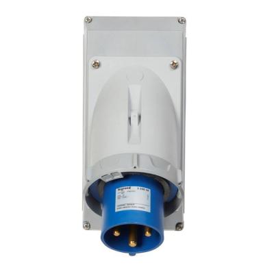  SOCLE CON. 63A 2P+T 230V IP67 