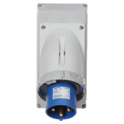  SOCLE CON. 63A 2P+T 230V IP67 