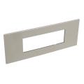  6 MOD PLAQ SQ CHAMPAGNE 