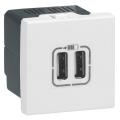  CHARG 2M 2USB A+A 2.4A 12W BL! 