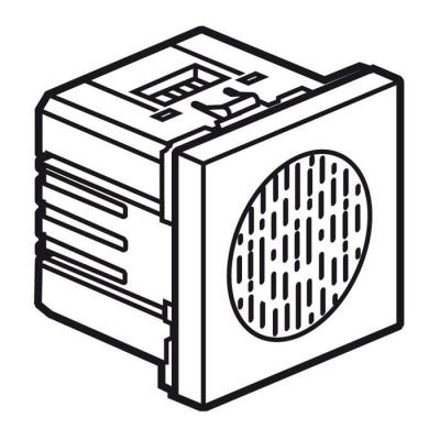 BUZZER 230V 2 MODULES SW 