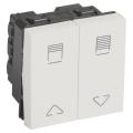  DOUBLE SWITCH FOR SHUTT.2M SQW 