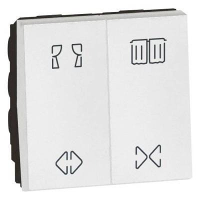  DOUBLE SWITCH FOR CURT. 2M SQW 
