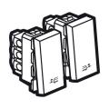  2W PUSH FOR BED LIGHTS 2M SQW 
