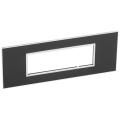  PLAQ 6M F/B C MIRROR  BLACK 