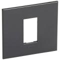  PLATE 1 SQ MOD SCH GRAPHITE 
