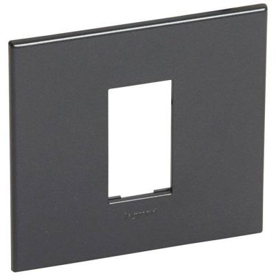  PLATE 1 SQ MOD SCH GRAPHITE 