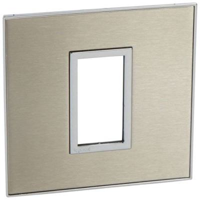  PLATE 1 SQ MOD SCH STAINESS ST 