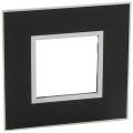  PLATE 2 SQ MOD F-G MI BLACK 