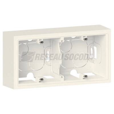  CADRE SAILLIE 2 POSTES BLANC 