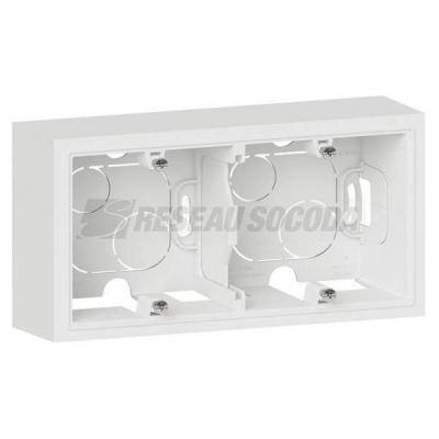  CADRE SAILLIE 2 POSTES BLANC 