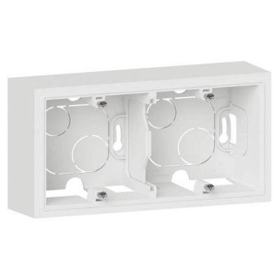  CADRE SAILLIE 2 POSTES BLANC 