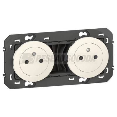  2X2P+T PRECABLEES BLANC 