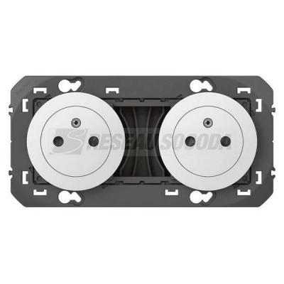  2X2P+T PRECABLEES BLANC 