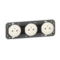  3X2P+T PRECABLEES BLANC 