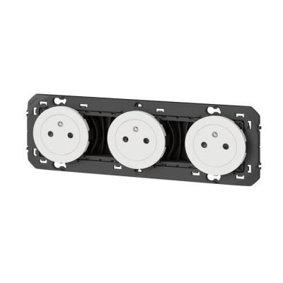  3X2P+T PRECABLEES BLANC 