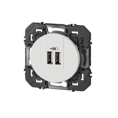  CHARG 2USB A+A 3A 15W BL     ! 