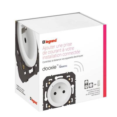  PRISE CONNECTEE FR 16A BLA 