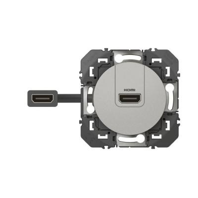  PRISE HDMI PRECONNECTEE ALU 