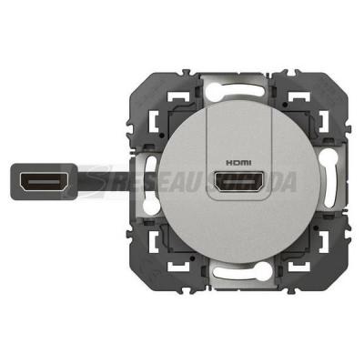  PRISE HDMI PRECONNECTEE ALU 