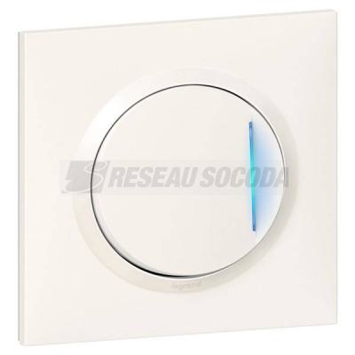  POUSSOIR LUMINEUX ONE BLANC 