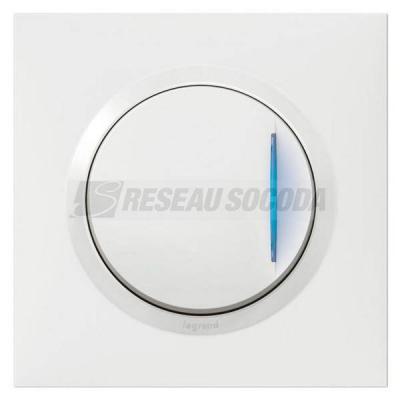  POUSSOIR LUMINEUX ONE BLANC 