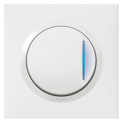  POUSSOIR LUMINEUX ONE BLANC 