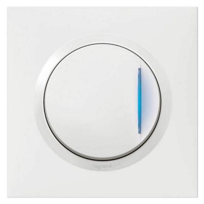  POUSSOIR LUMINEUX ONE BLANC 