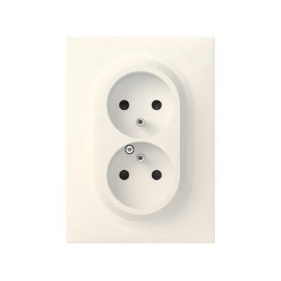  PRISE 2X2P+T 1POSTE ONE BLANC 