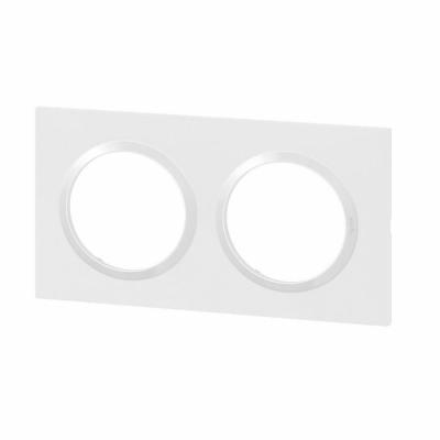  PLAQUE 2P BLANC 