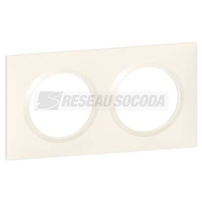  PLAQUE 2P BLANC 