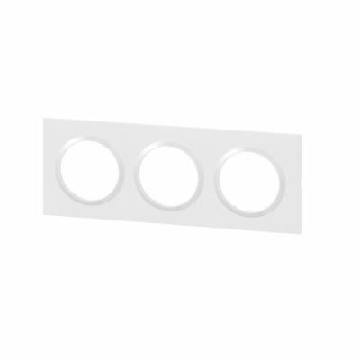  PLAQUE 3P BLANC 
