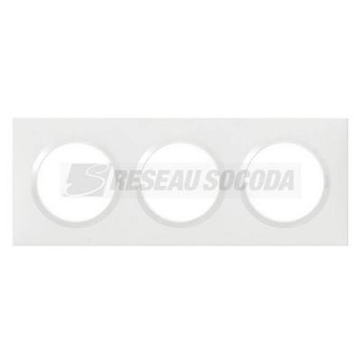  PLAQUE 3P BLANC 