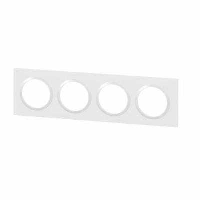  PLAQUE 4P BLANC 