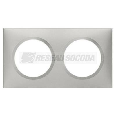 PLAQUE 2P ALUMINIUM 
