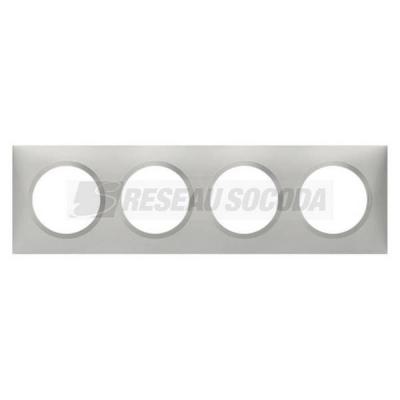  PLAQUE 4P ALUMINIUM 