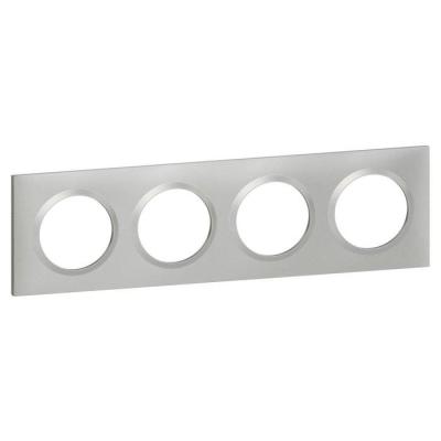  PLAQUE 4P ALUMINIUM 