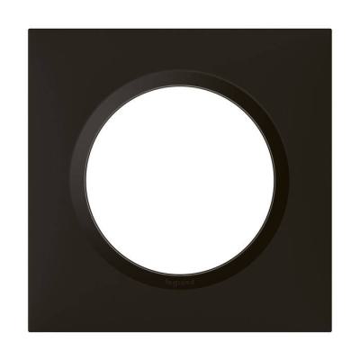  PLAQUE 1P NOIR VELOUR 