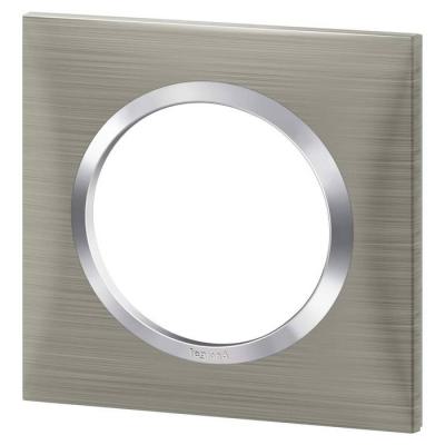 PLAQUE 1P STYLE INOX BROSSE 