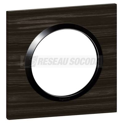  PLAQUE 1P STYLE BOIS EBENE 
